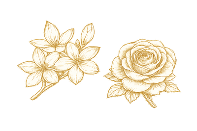 Cœur floral